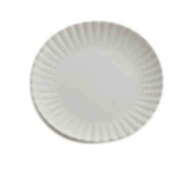 American Metalcraft MP6 5.88" Plastic White Round Plate