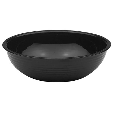 Cambro RSB8CW110
 8"
 1.65 qt
 PolyCarbonate
 Black
 Round
 Camwear Bowl - 12/Case
