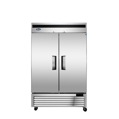 Atosa MBF8507GR 46.77 Cu. Ft. Stainless Steel Solid Door Reach-In Refrigerator - 115 Volts
