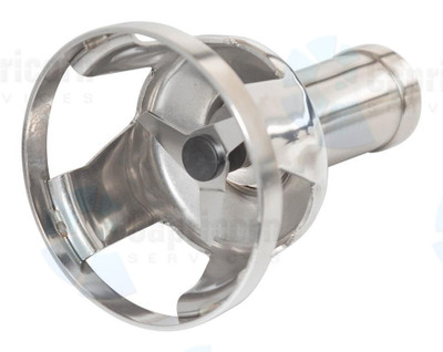 Robot Coupe 89241 Bell Cover Assembly with removable stainless steel cutting blade for MP 600 & MP 800