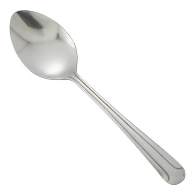 Winco 0014-03 Dominion 7" 18/0 Stainless Steel Dinner Spoon (Contains 1 Dozen)