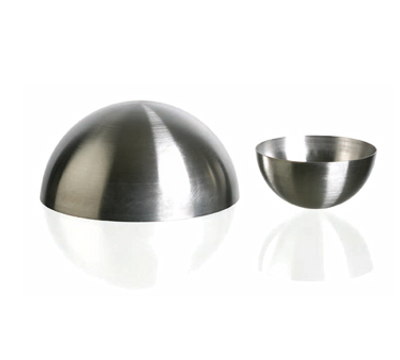 Matfer Bourgeat 340405 Hemisphere Mold 22-5/8 Oz. 5-1/2" Dia. x 2-5/8"H 18/10 Stainless Steel