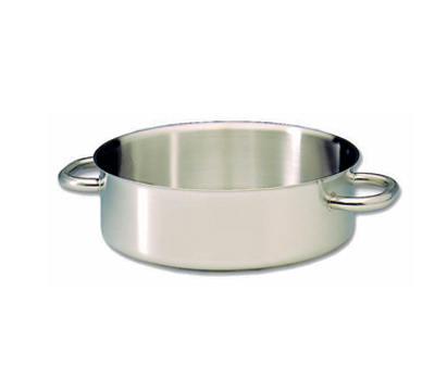 Matfer Bourgeat 697036 12.75 Qt. Aluminum Bourgeat Excellence Brazier Pan