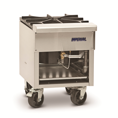 Imperial ISP-J-SP-2 NG 18&quot; Natural Gas Stock Pot Range - 250,000 BTU