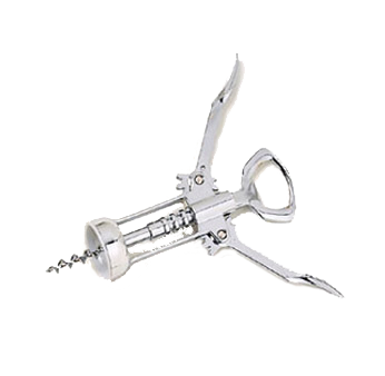American Metalcraft CS301 6.25" L x 1.75" W Plastic Cork Screw