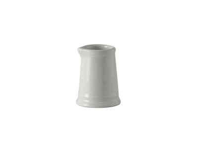 Tuxton BWR-0351 China Creamer/ Pitcher 3-1/2 Oz. White - 1 Dozen Per Case (1 Dozen)
