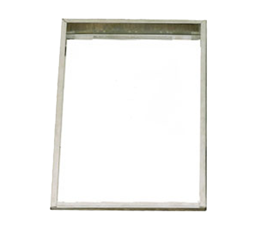 Bon Chef 9711 21.5" x 13" Stainless Steel Low Riser