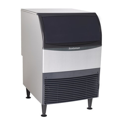 Scotsman UC2024MAX-1 24" W Air Cooled Full Size Cube Style Undercounter Ice Maker with Bin - 115 Volts