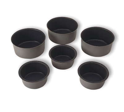 Matfer Bourgeat 332604 Exopan Ramekin Mold 3-1/2" Dia. x 1-3/8"H Round Fine Steel - 1 Pack