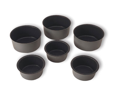 Matfer Bourgeat 332604 Exopan Ramekin Mold 3-1/2" Dia. x 1-3/8"H Round Fine Steel - 1 Pack