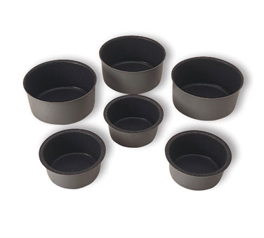 Matfer Bourgeat 332604 Exopan Ramekin Mold 3-1/2" Dia. x 1-3/8"H Round Fine Steel - 1 Pack