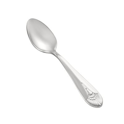 CAC China 8001-09 4.63" L Stainless Steel Extra Heavy Weight Elite Demitasse Spoon (25 Dozen Per Case)