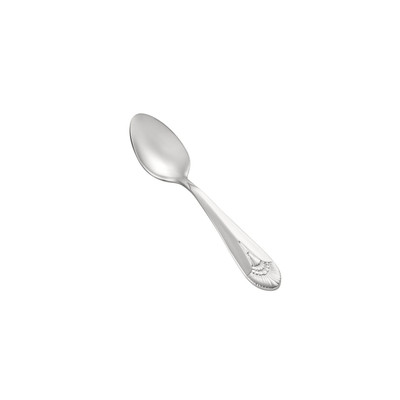 CAC China 8001-09 4.63" L Stainless Steel Extra Heavy Weight Elite Demitasse Spoon (25 Dozen Per Case)