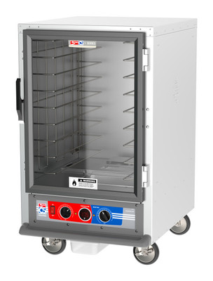 Metro C515-PFC-4 C5 1 Series Half-Size Non-Insulated Proofing Cabinet with Fixed Wire Slides - 120V