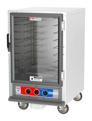 Metro C515-PFC-4 C5 1 Series Half-Size Non-Insulated Proofing Cabinet with Fixed Wire Slides - 120V