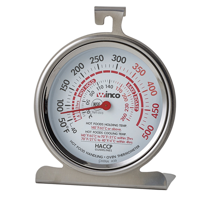Winco TMT-OV3 3" Oven Thermometer