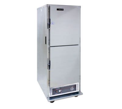 Cres Cor H135SUA11 25.75" W Stainless Steel One Compartment Insulated Mobile Heated Cabinet - 120 Volts