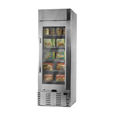 Victory Refrigeration LSF23G-1-L UltraSpec Series Merchandiser Freezer Featuring Secure-Temp Technology