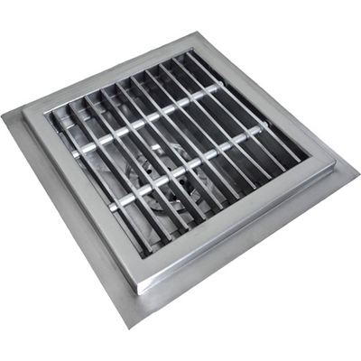 IMC Teddy FDSS-1212-SG FDSS 12" x 12" Floor Drain Sump Sink with Subway Grating