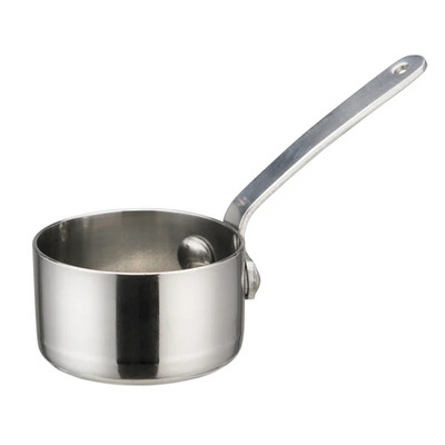 Winco DCWA-101S
2"
2 Oz.
Stainless Steel
Round
Mini Sauce Pan