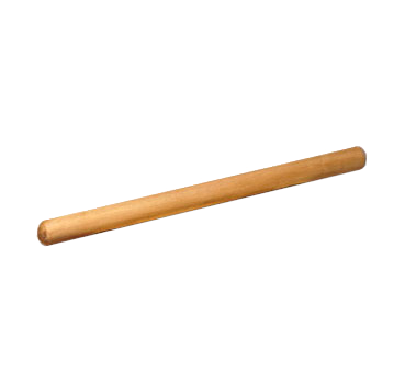 American Metalcraft PR18 Pie Roller 1.25" Dia. x 18" L Sanded Hardwood