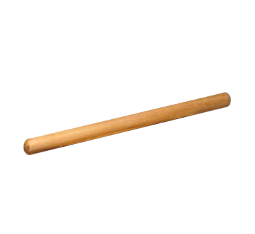American Metalcraft PR18 Pie Roller 1.25" Dia. x 18" L Sanded Hardwood