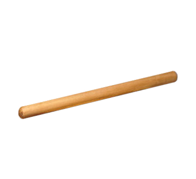 American Metalcraft PR18 Pie Roller 1.25&quot; Dia. x 18&quot; L Sanded Hardwood