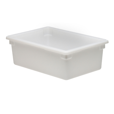 Cambro 182612P148 17 Gal. 26&quot; W x 18&quot; D x 12&quot; W Natural White Polyethylene Food Storage Container