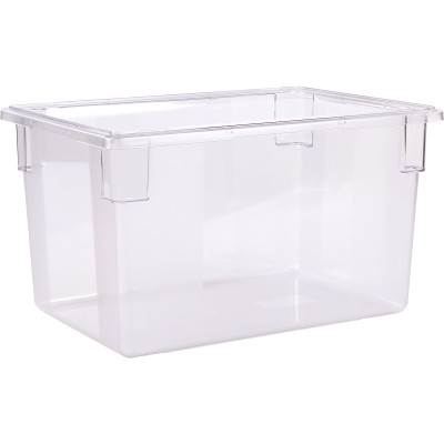 Carlisle 1062407 21 1/2 Gal. Polycarbonate Clear Storplus Food Storage Box