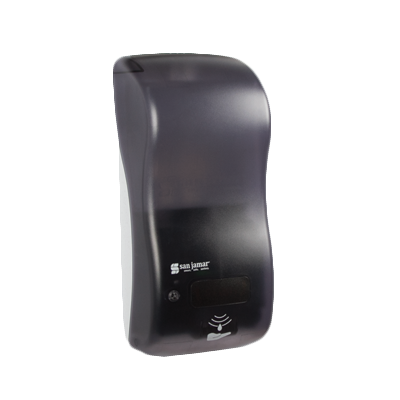 San Jamar SH900TBK Rely Hybrid Soap Dispenser 5-1/2"