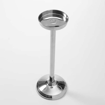 American Metalcraft WBS24 6.38" Dia. x 23.5" H Silver Wine Bucket Stand