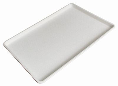Winco FFT-1826 26&quot;W White Fast Food Tray