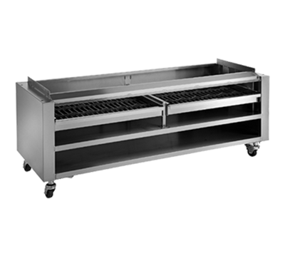 Vulcan SMOKER-VCCB47 46.75" W Stainless Steel Wood Assist Smoker Base