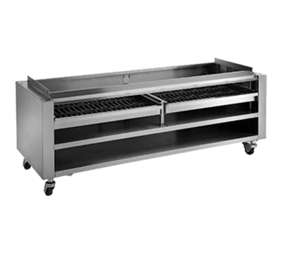 Vulcan SMOKER-VCCB47 46.75" W Stainless Steel Wood Assist Smoker Base