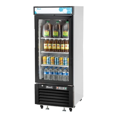 Migali C-10RM-HC 24.25" W One-Section Glass Door Refrigerator Merchandiser