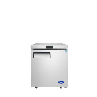 Atosa MGF8401GR 7.15 Cu. Ft. Solid Door Reach-In Undercounter Refrigerator - 115 Volts