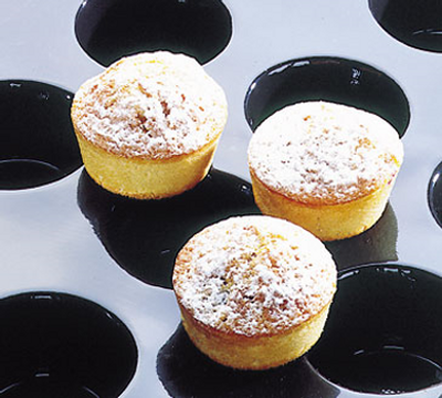 Matfer Bourgeat 336023 Flexipan Mini Muffin Mold 40 Per Sheet 2 Oz. Cap. 2" Dia. x 1"H Food Grade Silicone