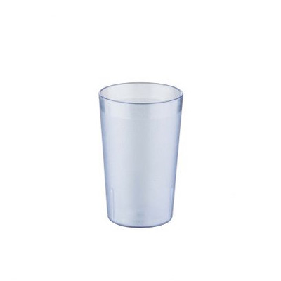 CAC China BVPT-10BL 10 Oz. Blue SAN Plastic Tumbler (6 Dozen Per Case)