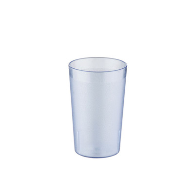 CAC China BVPT-10BL 10 Oz. Blue SAN Plastic Tumbler (6 Dozen Per Case)