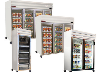 Howard McCray GR48 52.25" W Two-Section Glass Door Refrigerator Merchandiser