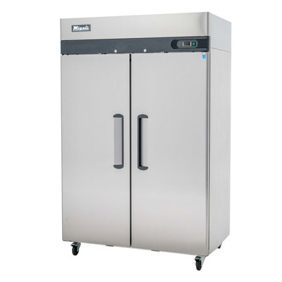 Migali C-2F-HC 51.7" W Two-Section Solid Door Reach-In Competitor Series Freezer - 115 Volts