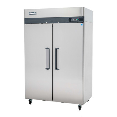 Migali C-2F-HC 51.7" W Two-Section Solid Door Reach-In Competitor Series Freezer - 115 Volts