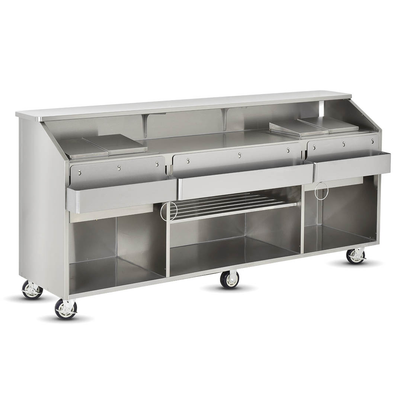 FWE SSCC-8 96-1/2" Mobile Bar