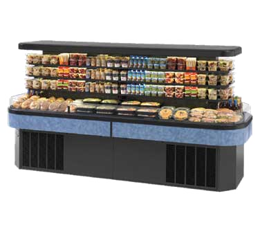 Federal Industries IMSS120SC-2 120.5"W Specialty Display Island Self-Serve Refrigerated Merchandiser