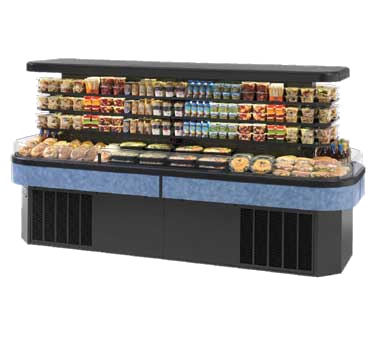 Federal Industries IMSS120SC-2 120.5"W Specialty Display Island Self-Serve Refrigerated Merchandiser