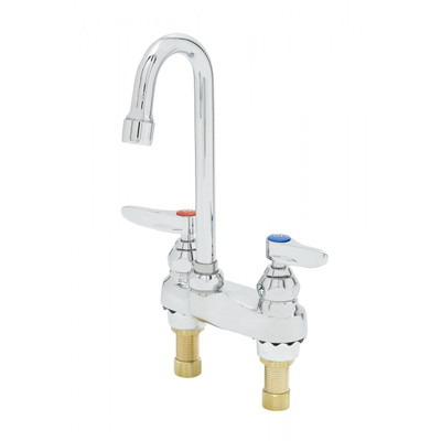 T&S Brass B-0874 Lavatory Faucet deck mounted 4"
