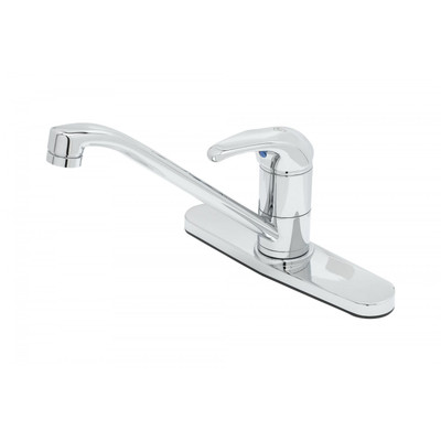 T&amp;S Brass B-2731-LF15 Faucet single lever deck mount 9" swivel spout
