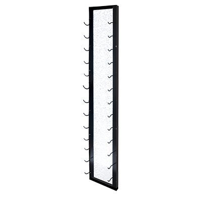 Eastern Tabletop WR6811 Wine Rack Holds (9) Wine Bottles For Grandstand Model #1780 Black Coated Steel