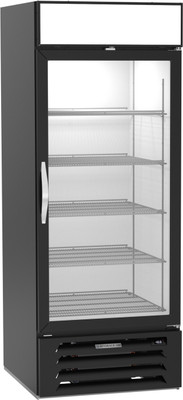 Beverage Air MMF27HC-1-B 30"W One-Section Glass Door MarketMax DUAL TEMP Merchandiser
