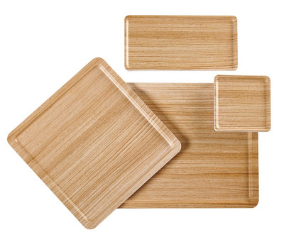 Cal-Mil 22097-91
 Melamine
 Two Tone
 Square
 Serving Tray